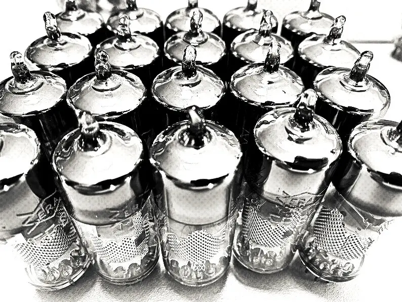 The 12AX7 vacuum tube is a type of electronic tube used in guitar amplifiers and other audio equipment.