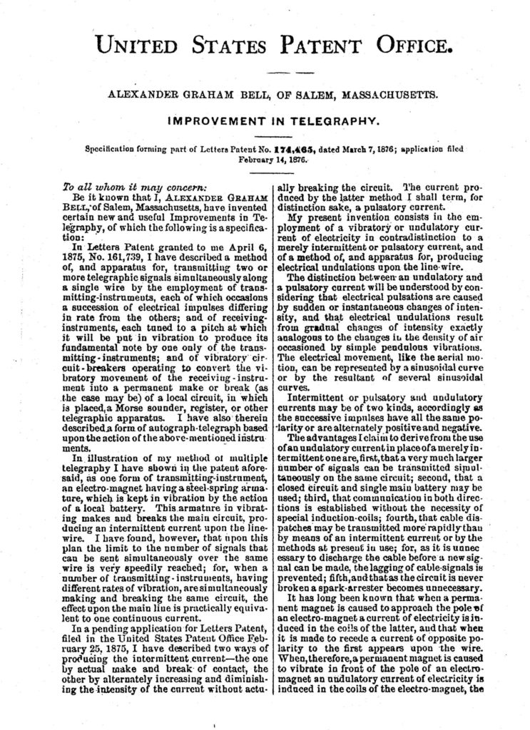 Bell and Gray were involved in a patent dispute over the invention of the microphone, which was eventually resolved in Bell's favor.
