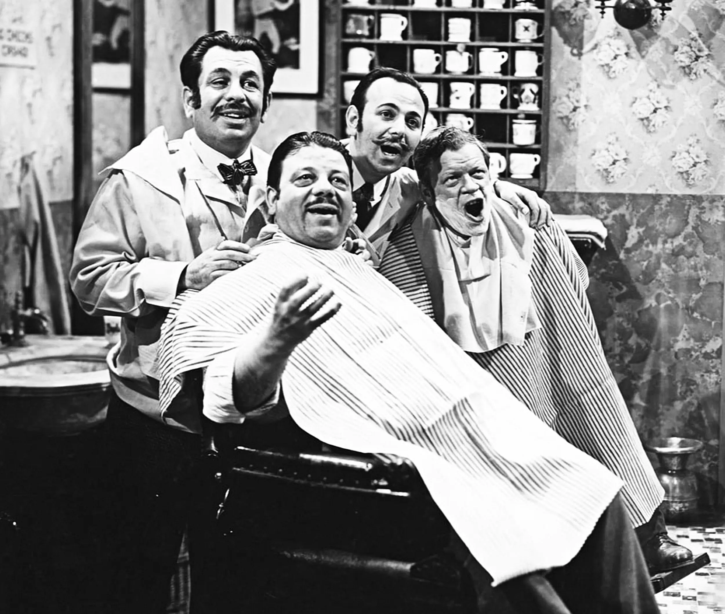 Bursting with nostalgia and tradition, a barbershop quartet is a style of unaccompanied vocal music characterized by consonant four-part chords and homophonic melodies.