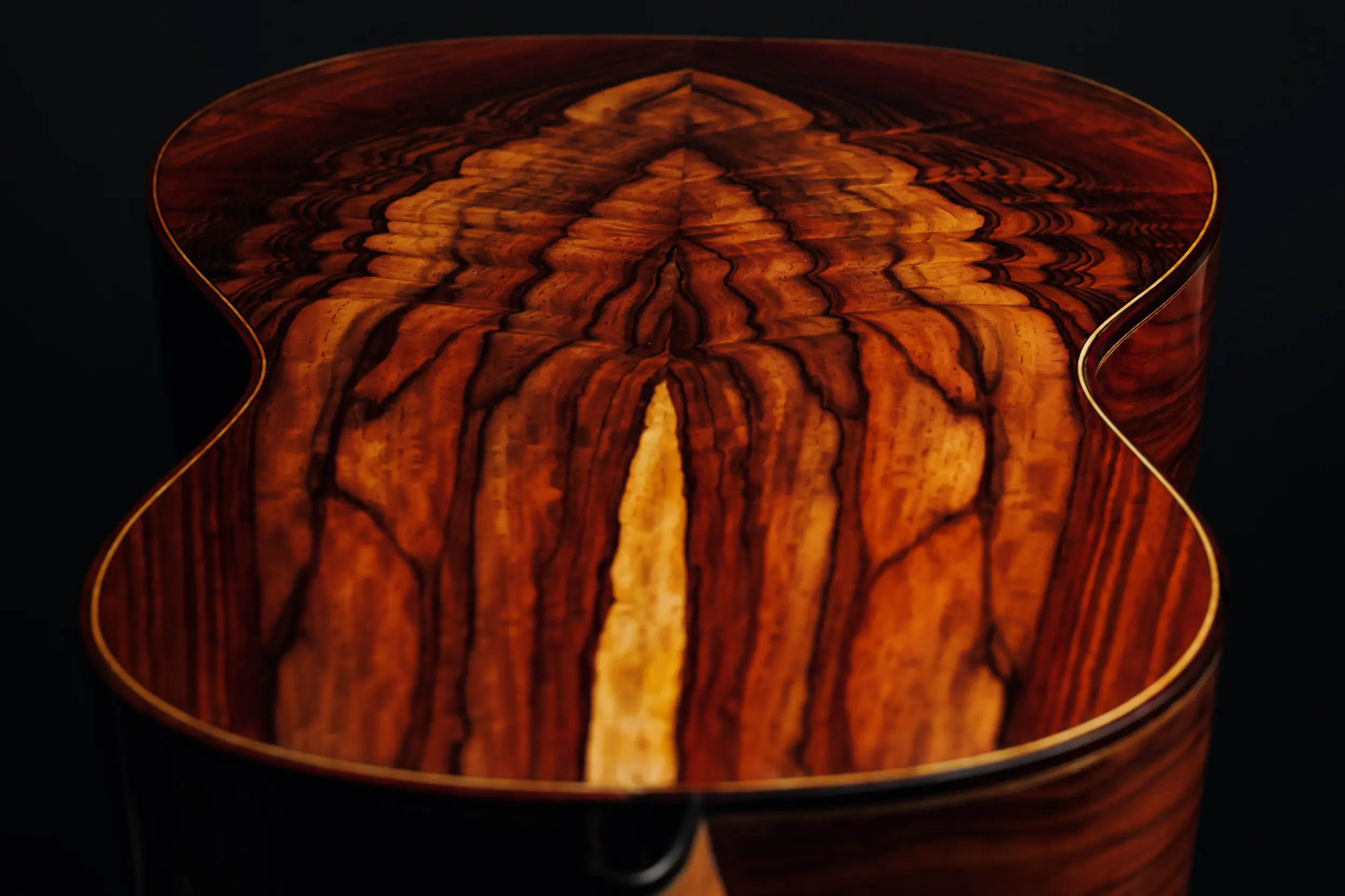 Named Erythroxylon mexicanum in scientific circles, Cocobolo is a member of the Dalbergia family. Renowned for its density and natural oils, this wood is frequently used in xylophone, guitar, and bass manufacturing due to its capability to produce a balanced tone.