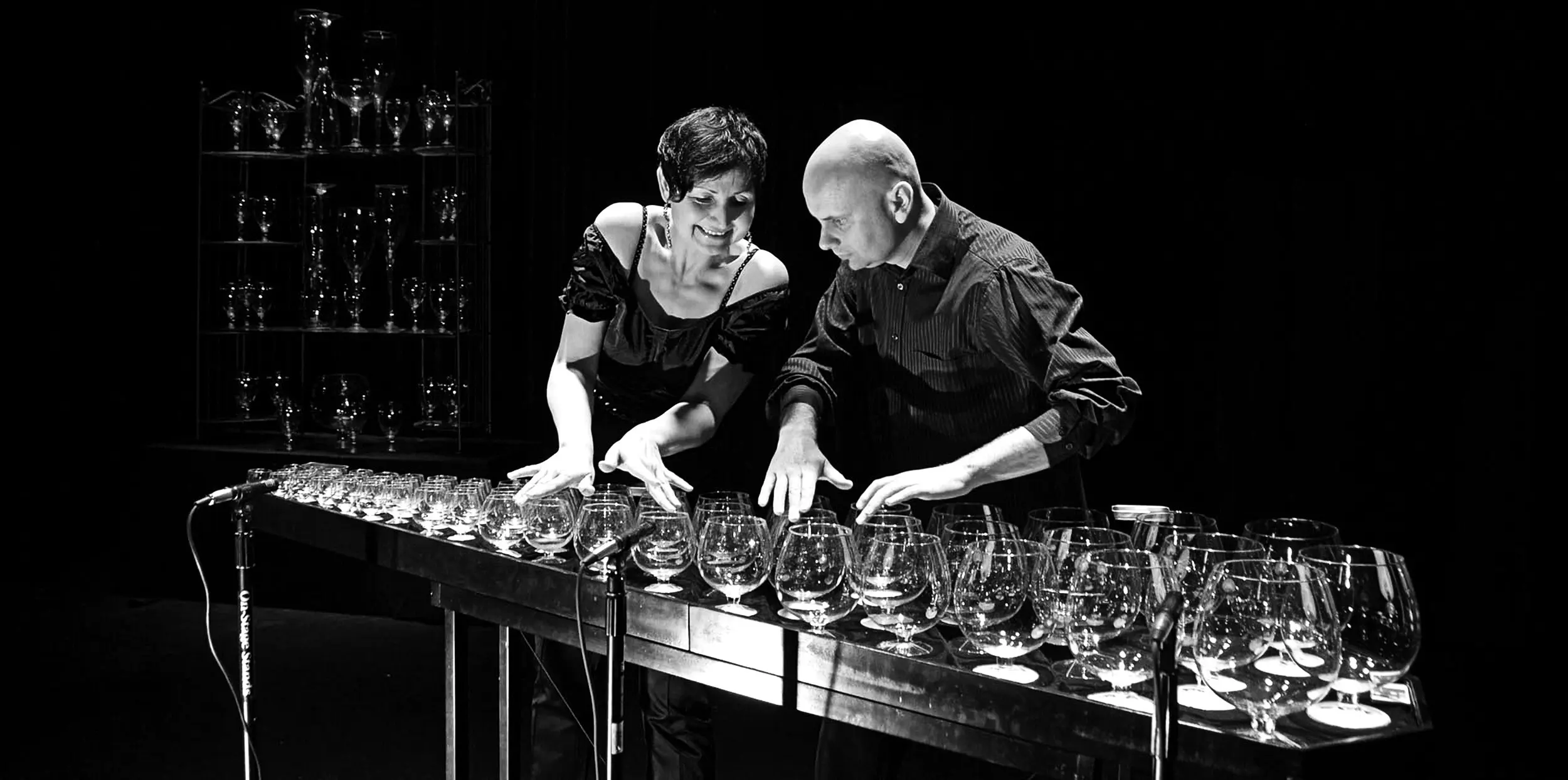 A glass harp is an enchanting instrument that uses a series of glass bowls or goblets, tuned by adding or subtracting water, to produce captivating melodies.