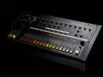 808 refers to the deep, booming bass drum sound from the Roland TR-808 drum machine that was released in 1980 and went on to become a foundational element of hip-hop, trap, techno and other electronic genres.